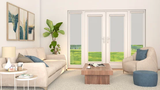 PVC BLACKOUT Light Grey