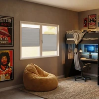 CosiBLOC Grey Stick On Cellular Blackout Blinds CosiBLOC Grey Stick On Cellular Blackout Blinds