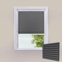 CosiBLOC Dark Grey Stick On Cellular Blackout Blinds