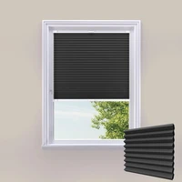 CosiBLOC Black Stick On Cellular Blackout Blinds