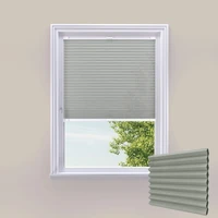 CosiSHADE DLX Pewter Stick On Cellular Privacy Blinds