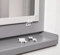 Set of Brackets, White (Code: 4540) Fly Screen Accessories